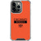 NFL Cincinnati Bengals Orange Performance Series iPhone 15 Pro Clear Case
